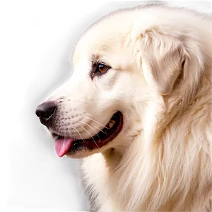 Great Pyrenees With Puppies Png 06292024 PNG Image