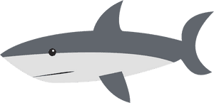 Great White Shark Cartoon Drawing Cartilaginous Fishes - Cartoon Image Of Shark PNG image with transparent background