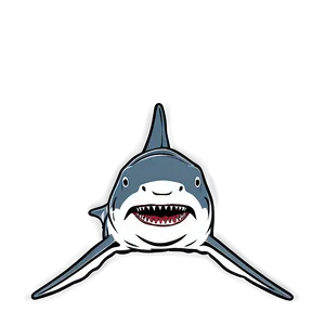 Great White Shark Sketch Png 06122024 PNG Image