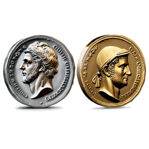 Greek Coin Currency PNG 95 PNG image with transparent background