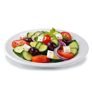 Greek Salad Plate PNG 05232024 PNG