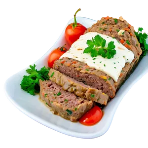 Greek Style Meatloaf Png 06272024 PNG Image