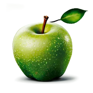 Green Apple A PNG Image