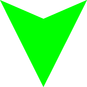 Down Green Picture Arrow Png - Green Down Arrow Icon, Transparent Png PNG with transparent background