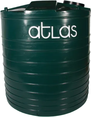 Green Atlas Water Tank PNG Image