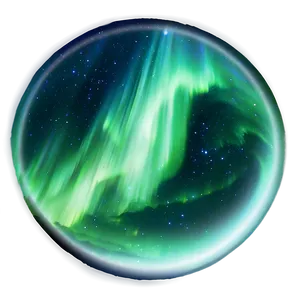 Green Aurora Borealis Png Jgv PNG Image