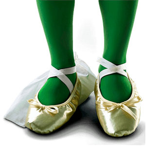 Green Ballet Shoes PNG fwp PNG