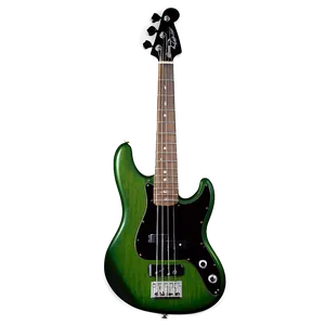 Green Bass Guitar Png 44 PNG Image