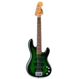 Green Bass Guitar Png Bco PNG Image