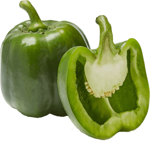 Bell Pepper Png Image Download - Green Bell Pepper Png, Transparent Png PNG with transparent background