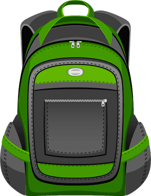Backpack Clip Art - School Bag Vector Png, Transparent Png PNG image with transparent background