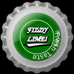 Green Bottle Cap Graphic PNG image with transparent background