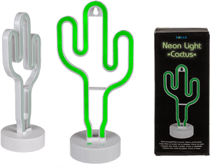 Cuadro Neon Png - Cactus Neon Light, Transparent Png PNG image with transparent background