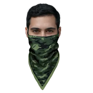 Green Camouflage Bandana Png Bik PNG Image