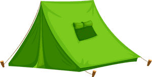 Tent Camping Clip Art - Transparent Background Tent Clipart, HD Png Download PNG image with transparent background