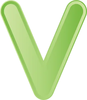 Green Check Mark Graphic PNG Image