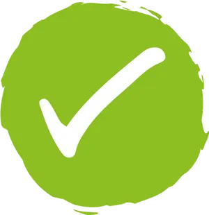 Green Checkmark Graphic PNG Image