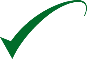 Green Checkmark Graphic PNG Image