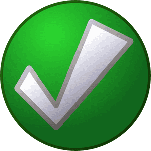 Green Tick Png Transparent - Valid Clipart, Png Download PNG image with transparent background