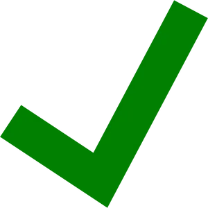 Green Checkmark Icon PNG Image