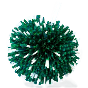 Green Cheer Pom Poms Png Uaa PNG Image