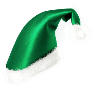Green Christmas Hat PNG 04292024 PNG
