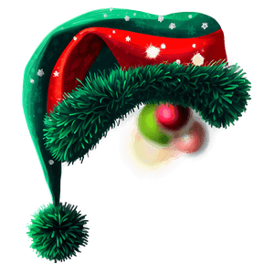 Green Christmas Hat PNG efh86 PNG