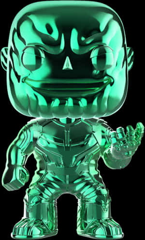 Funko Pop Thanos Green Chrome, HD Png Download PNG image with transparent background