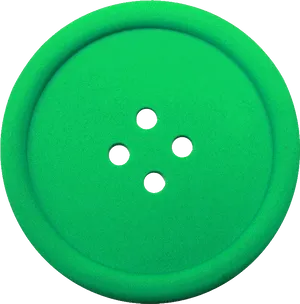 Green Clothing Button.png PNG Image