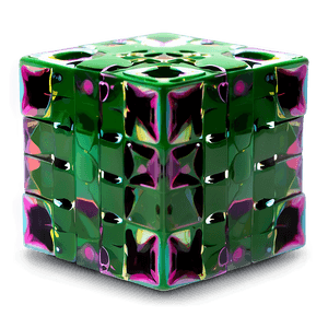 Green Cube PNG gfc PNG