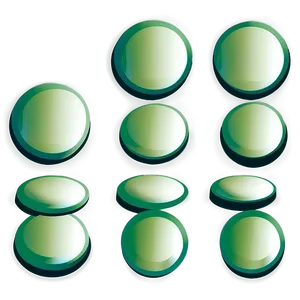 Green Dot Illustration Png 64 PNG Image