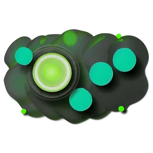 Green Dot Illustration Png Dun PNG Image