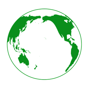 Green Earth Graphic PNG Image