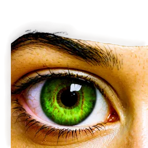 Green Eye Glare Png Fef28 PNG Image