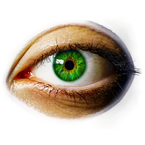 Green Eye Glare Png Uqt PNG Image