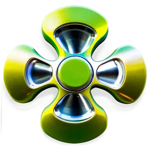 Green Fidget Spinner Png 61 PNG Image