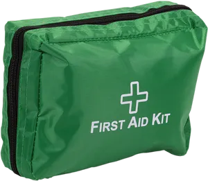 Green First Aid Kit Bag PNG Image