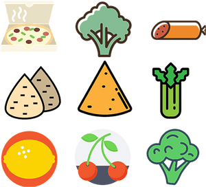 Green Food And Food Food And Food Icon Icons - Food PNG image with transparent background
