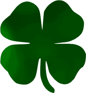 Four Leaf Png Transparent Images - Four Leaf Clover Transparent, Png Download PNG