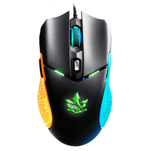 Green Gaming Mouse PNG cdv PNG with transparent background