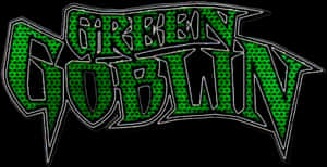 Green Goblin Comic Style Logo PNG