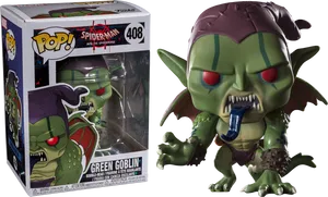 Green Goblin Funko Pop Figure PNG Image