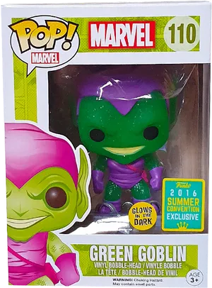 Green Goblin Funko Pop Summer Convention Exclusive PNG Image