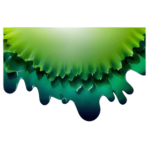 Green Gradient Digital Art PNG 53 PNG with transparent background