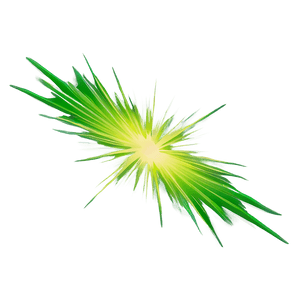 Green Gradient Starburst PNG 06262024 PNG with transparent background