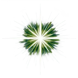 Green Gradient Starburst Png Xkq82 PNG Image