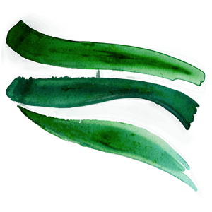 Green Gradient Watercolor Streak PNG 17 PNG with transparent background