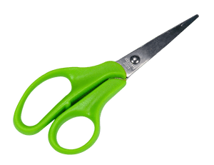 Green Handled Scissors PNG