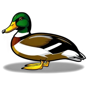 Green Head Mallard Duck Png 06262024 PNG Image