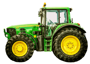 Green John Deere6930 Tractor PNG